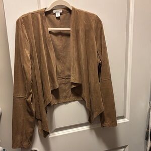 Katherine Barclay Brown Suede Women's Blazer